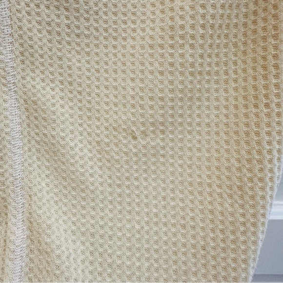 FREE PEOPLE M waffle Top Tank Large Rose Floral - Picture 8 of 8